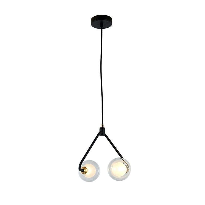 Jednoduchá závěsná lampa francouzského stylu G9