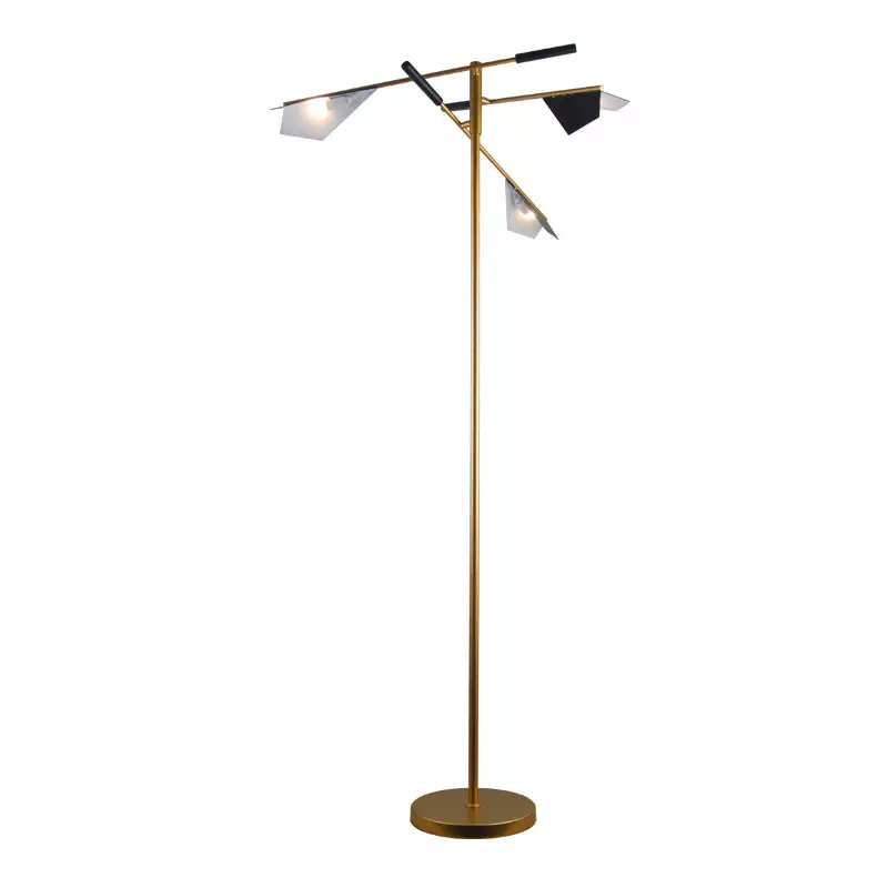 Stojací lampa na schodiště